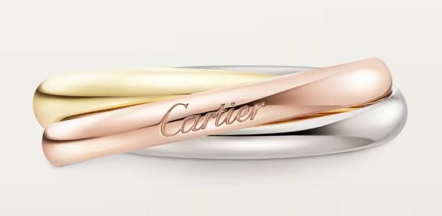bague cartier trinity