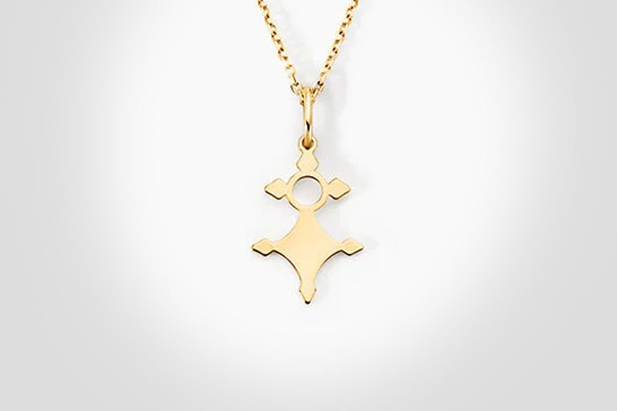 pendentif croix agadez